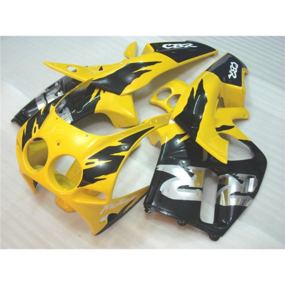 Orange & Black Honda CBR250RR Motorcycle Fairings(1990-1994)