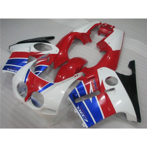 Red & Blue Honda CBR250RR Motorcycle Fairings(1990-1994)