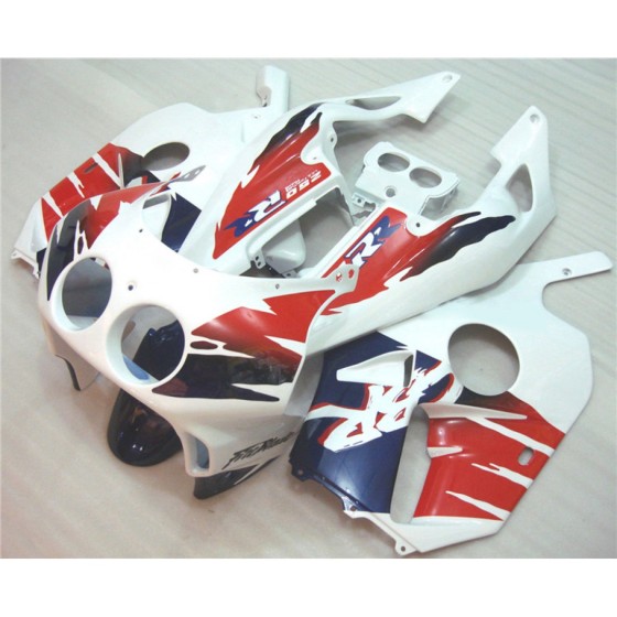 Red & White Honda CBR250RR Motorcycle Fairings(1990-1994)