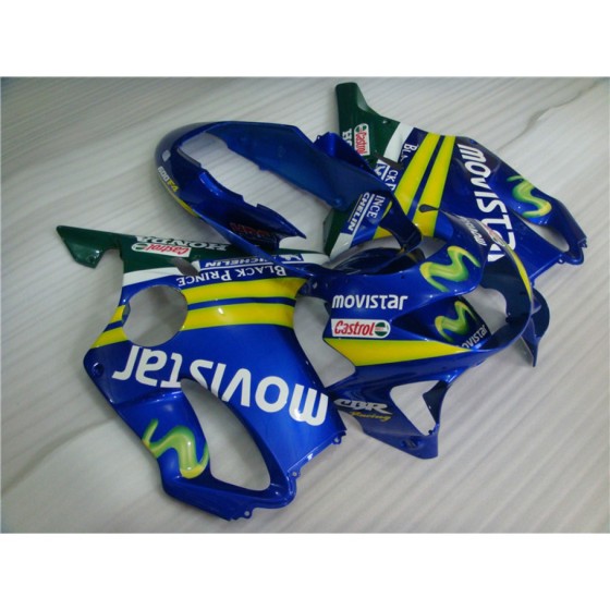 Blue Honda CBR600 F4 Motorcycle Fairings(1999-2000)