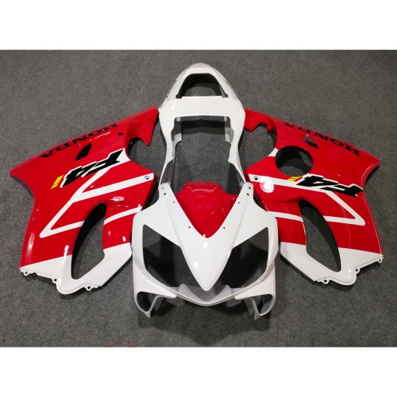 Honda CBR600 F4i Red & White Motorcycle Fairings(2001-2003)