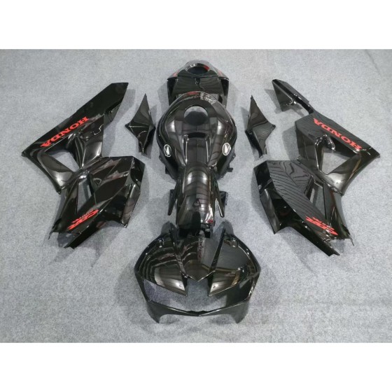 Glossy Black/red decals Motorcycle Fairings For Honda CBR600RR(2013-2024)