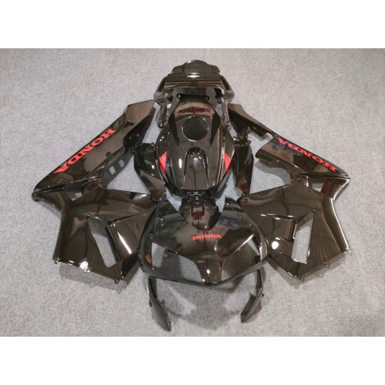 Glossy Black Honda CBR600RR F5 Motorcycle Fairings(2003-2004)