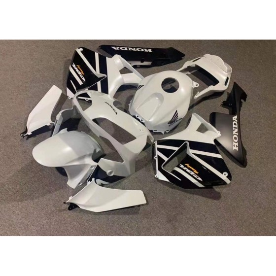 Pearl White Honda CBR600RR F5 Motorcycle Fairings(2003-2004)