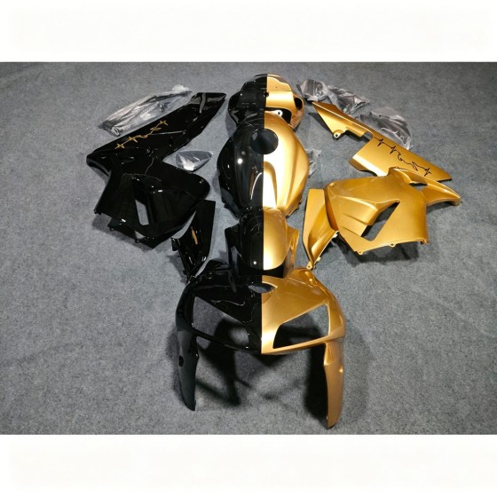 Gold/Black Honda CBR600RR F5 Motorcycle Fairings (2005-2006)