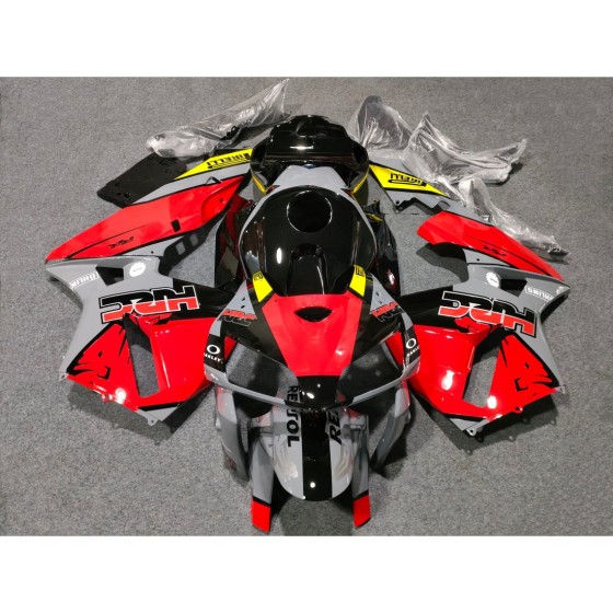 Honda CBR600RR F5 Grey & Red Motorcycle Fairings (2005-2006)