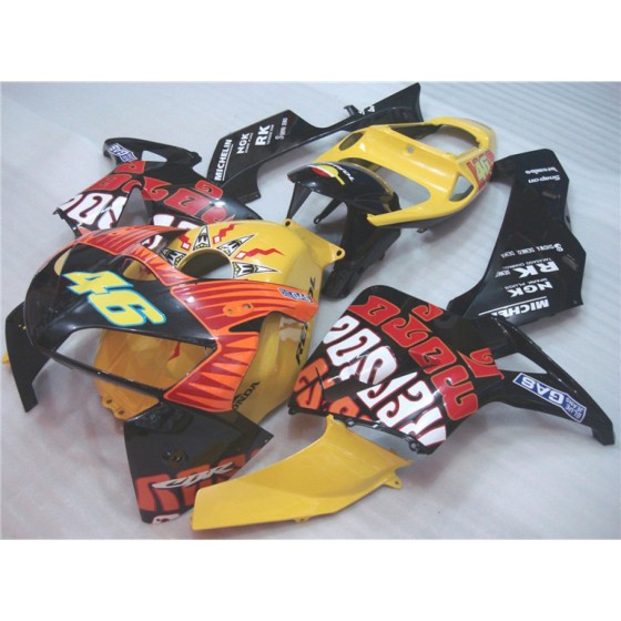 Orange Yellow CBR600RR F5 Motorcycle Fairings (2005-2006)