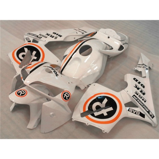 White Honda CBR600RR F5 Motorcycle Fairings (2005-2006)