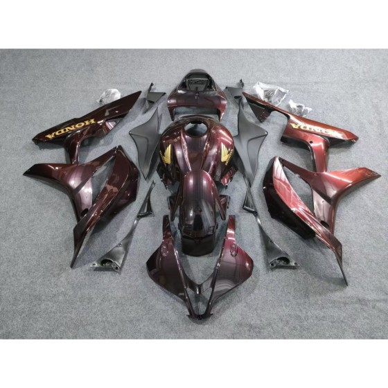 Chameleon Black/Red Fairings For HONDA CBR600RR F5 (2007-2008)