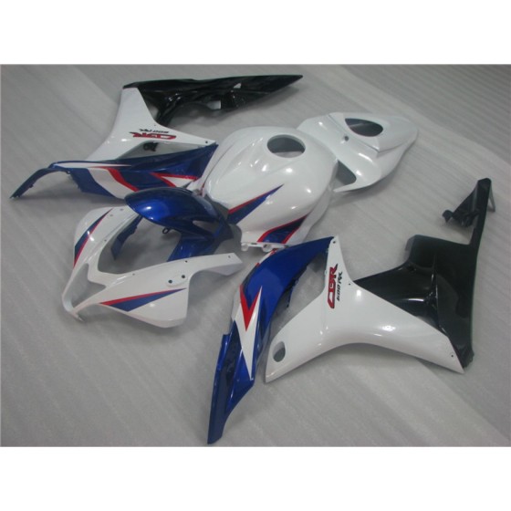 Honda CBR600RR F5 Blue & White Motorcycle Fairings(2007-2008)