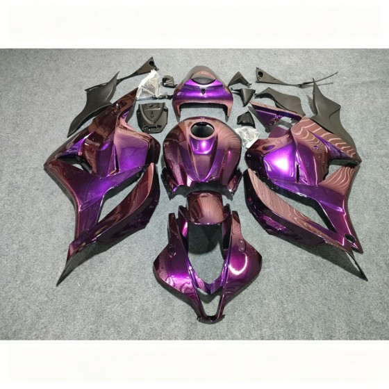 HONDA CBR600RR F5 Chameleon Purple/Red motorcycle Fairings (2007-2008)