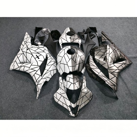 Motorcycle Fairings Half Grey/White For Honda CBR600RR F5 (2007-2008)