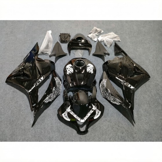 Honda CBR600RR Customized Glossy black Motorcycle Fairings (2009-2011)