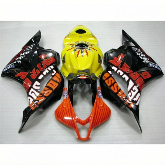Honda CBR600RR F5 Yellow Motorcycle Fairings (2009-2011)