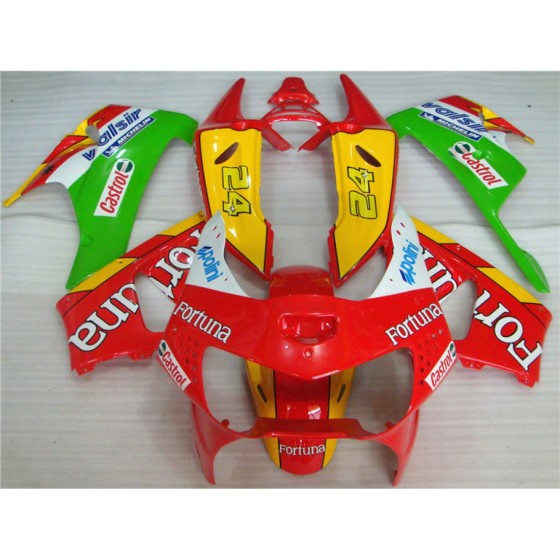 Honda CBR900RR 919 Red & Green Fairings(1998-1999)