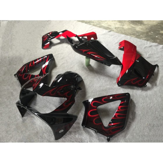Honda CBR900RR 929 Red Flame Fairings(1999-2000)