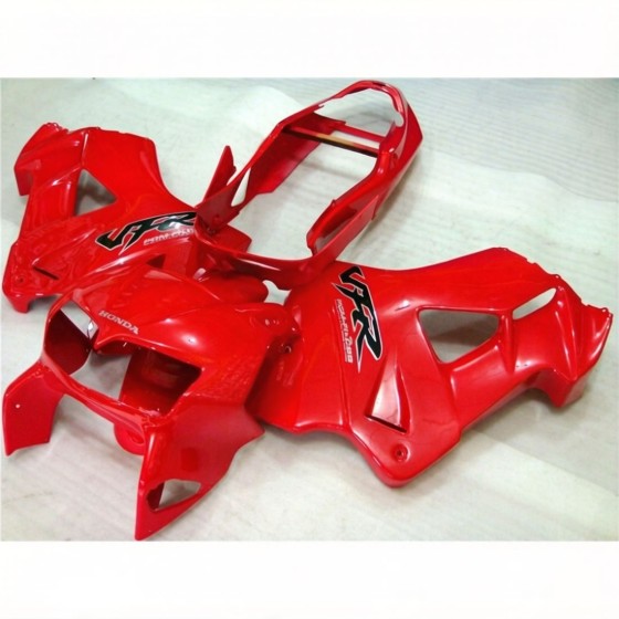 Red Honda VFR800 Motorcycle Fairings(1998-2001)