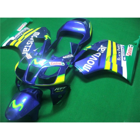Honda VTR1000 Blue motorcycle Fairings(2002-2006)