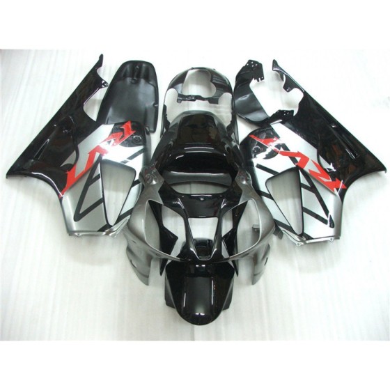 Honda VTR1000 Silver & Black motorcycle Fairings(2002-2006)