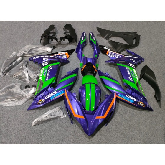 Customized Kawasaki Ninja 650R Motorcycle Fairings(2017-2019)