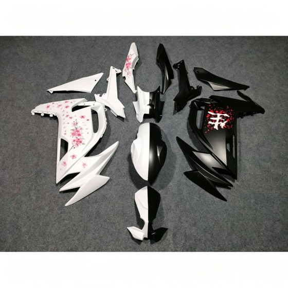 Kawasaki Ninja 650R Cherry Blossoms Motorcycle Fairings(2020-2024)