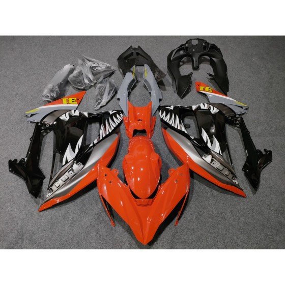 Kawasaki Ninja 650R Orange Motorcycle Fairings(2017-2019)