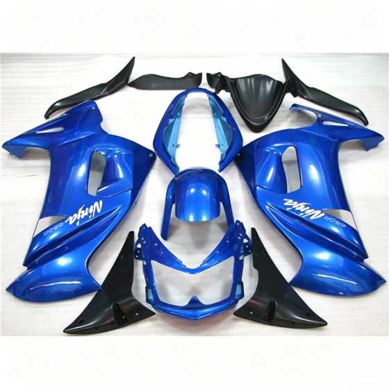 Kawasaki Ninja 650R Pearl Blue Motorcycle Fairings(2006-2008)