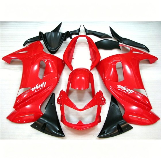 Kawasaki Red Ninja 650R Motorcycle Fairings(2006-2008)
