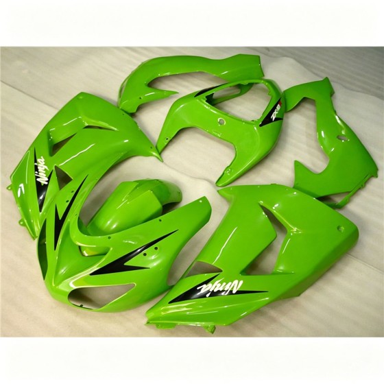 Kawasaki Ninja ZX10R Green Motorcycle fairings(2006-2007)