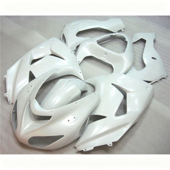 Kawasaki Ninja ZX10R Pearl White Motorcycle fairings(2006-2007)