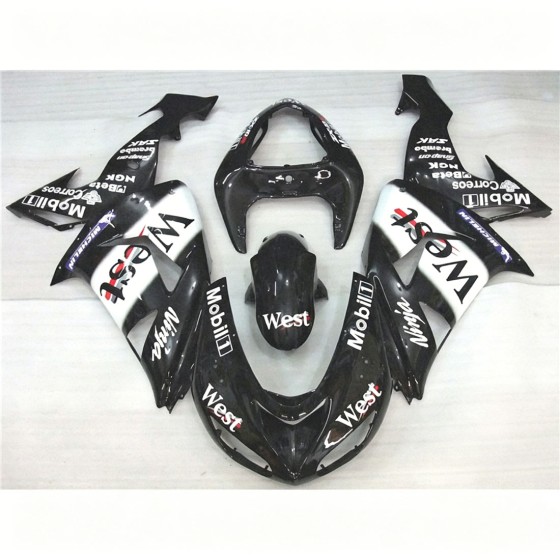 Kawasaki Ninja ZX10R West Motorcycle fairings(2006-2007)